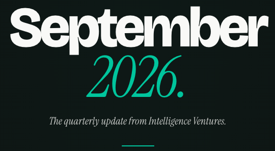 September 2026 Quarterly Update